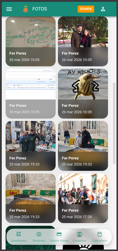 Galeria de fotos comunitaria